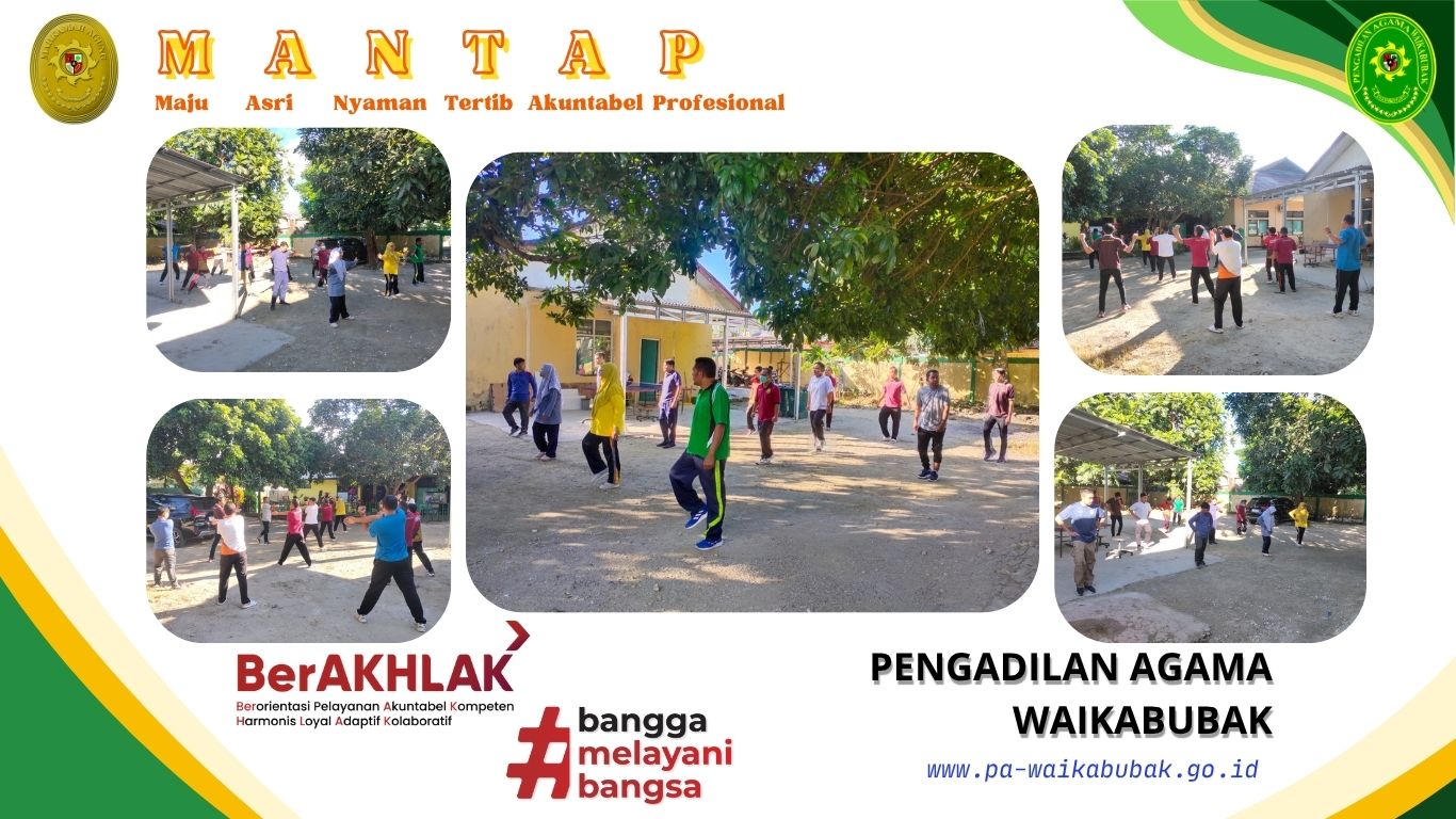 Jumat Sehat: Senam Pagi Bersama di PA Waikabubak