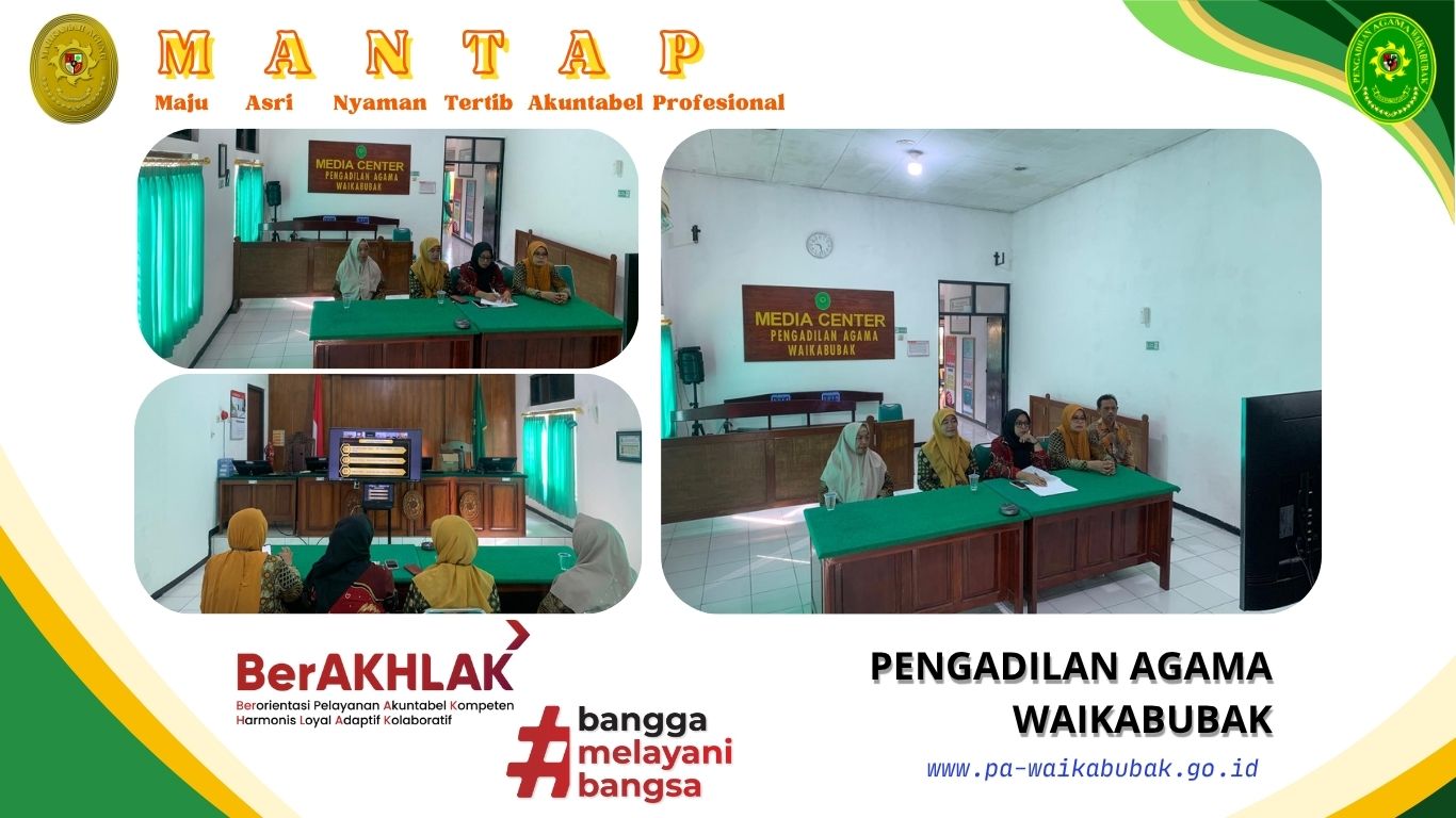 PA Waikabubak Ikuti Bimbingan Teknis Kaum Rentan Berhadapan dengan Hukum