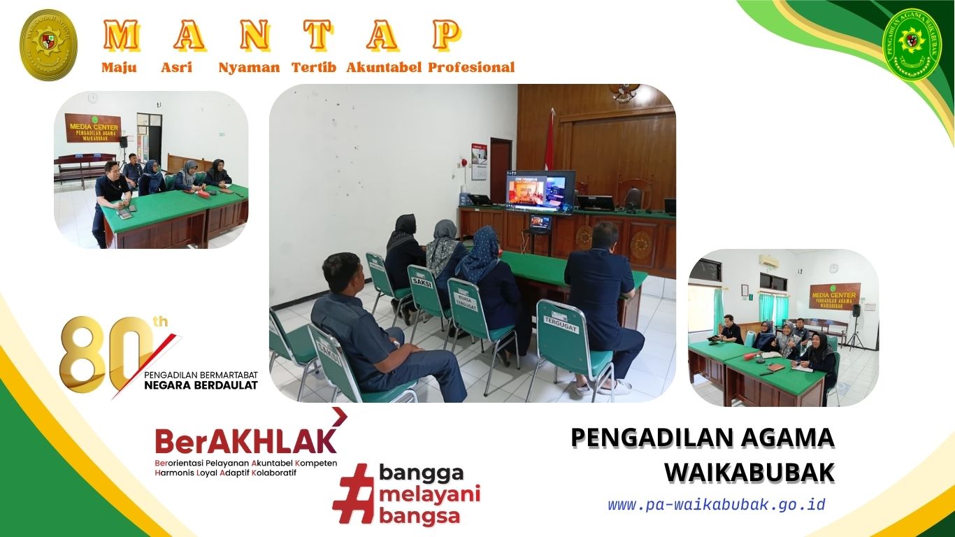 PA Waikabubak Ikuti Ekspose Hasil Temuan E-Binwas PTA Kupang